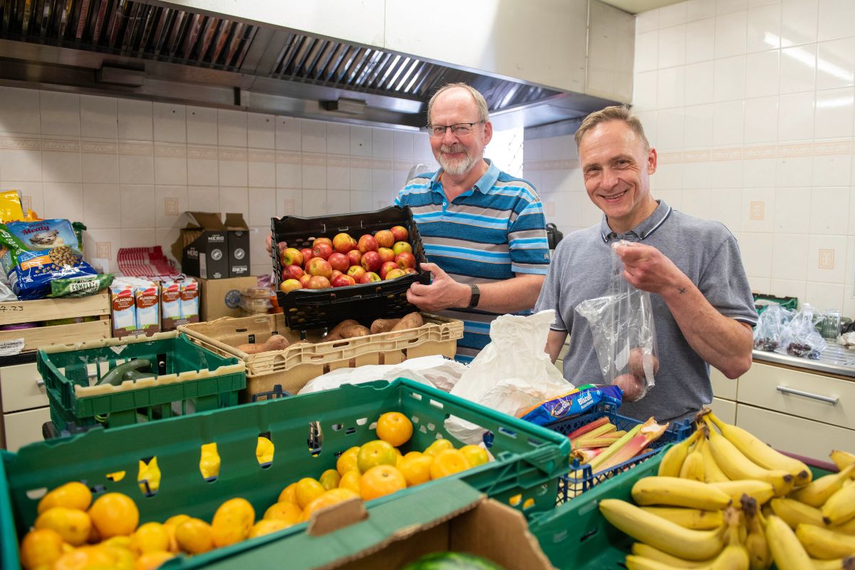 Oasis Food Pantry based in St Paul’s Church, Carlisle
