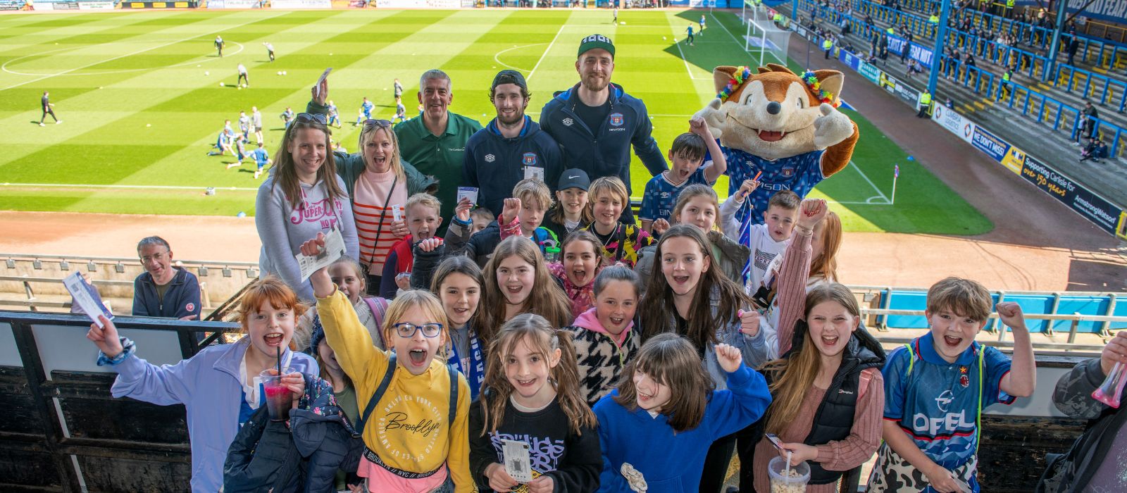 Cumberland gives youngsters free tickets to see the Blues