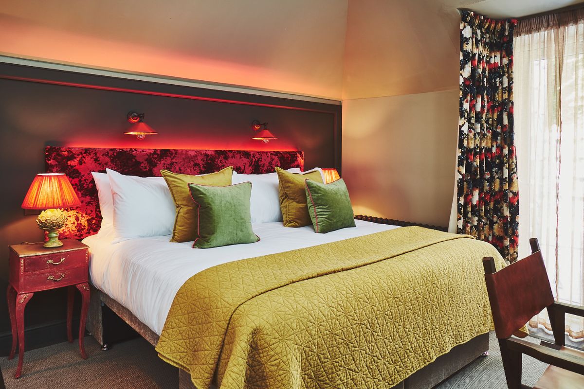 Bedroom at No. 26 Hotel, Oban.